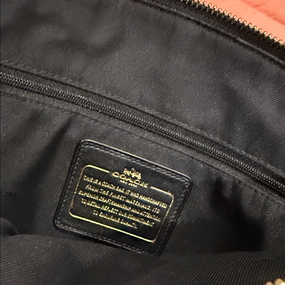 Coach Metallic Prairie Tote - Picture 6 of 6